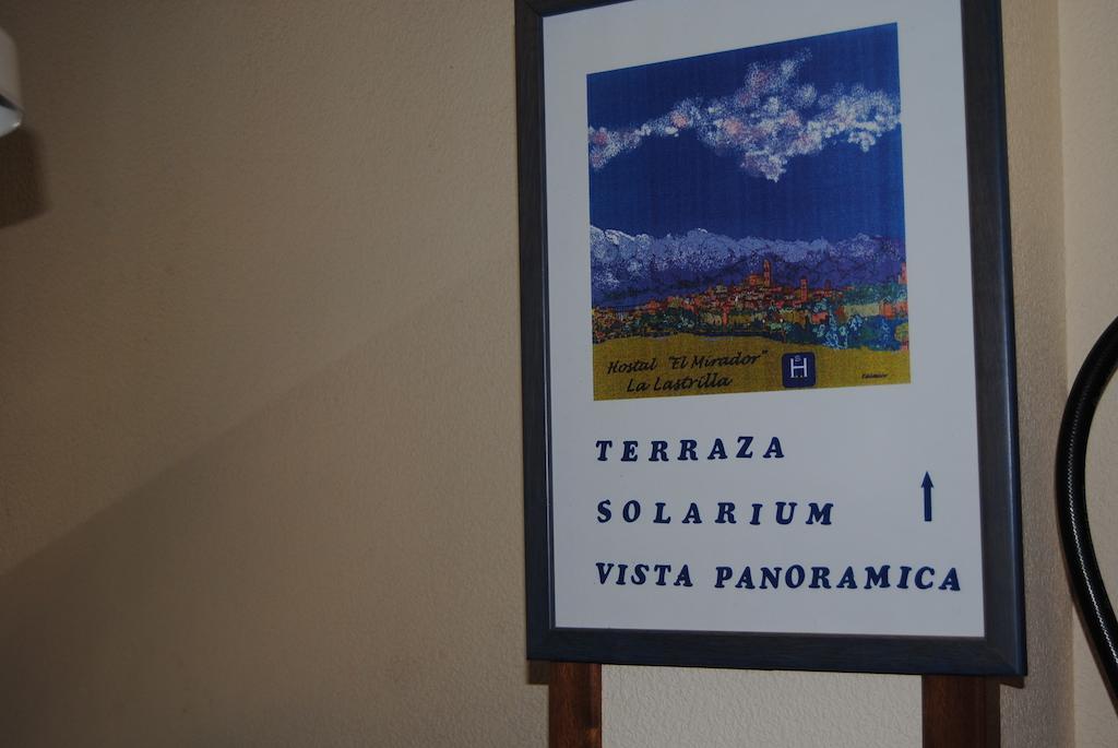 Hostal El Mirador La Lastrilla Εξωτερικό φωτογραφία